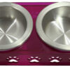 Comedouro Pet M Rosa